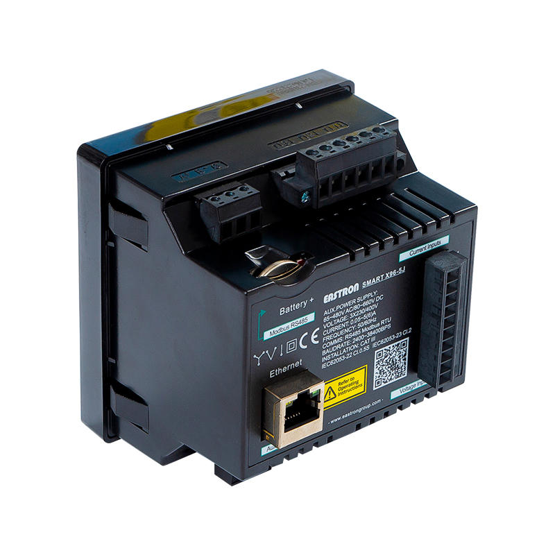 Analizador de Potencia Multifunción Montado en Panel Ethernet Modbus Gateway 96x96 