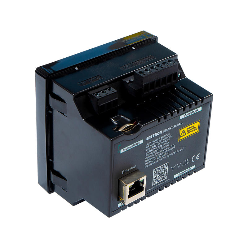 Analizador de Potencia Multifunción Montado en Panel Ethernet Modbus TCP 96X96
