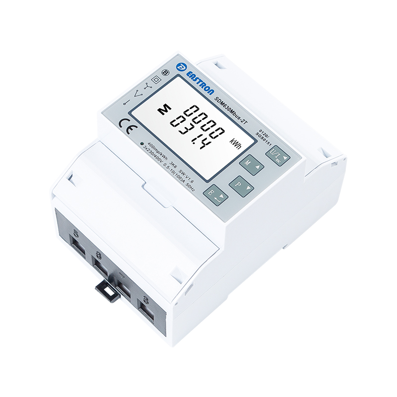 Medidor de Energía MID Trifásico de Doble Tarifa Mbus Din Rail