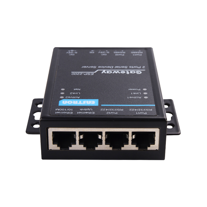 Dos puertos RS485/232/422, dos puertos Ethernet Servidor serie para soluciones IOT