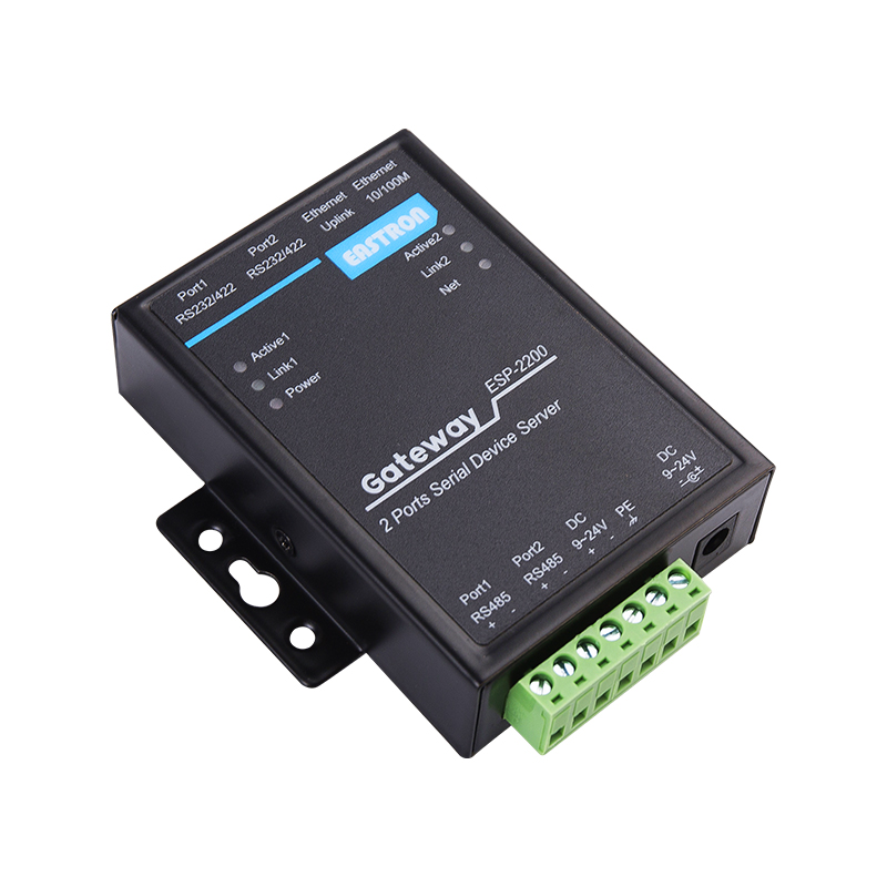 Dos puertos RS485/232/422, dos puertos Ethernet Servidor serie para soluciones IOT