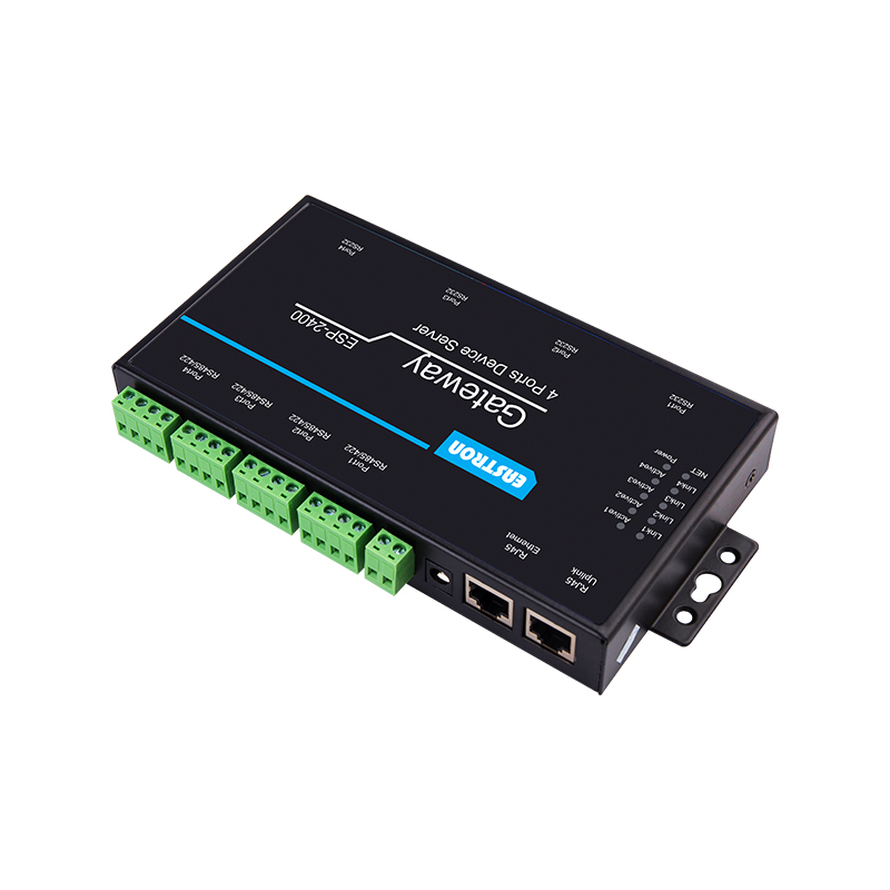 Convertidor de cuatro puertos RS485/232/422 a protocolo Ethernet para soluciones IOT