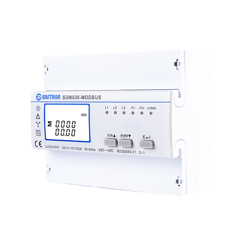 Contador de Energía Multifunción Trifásico con RS485 Modbus RTU