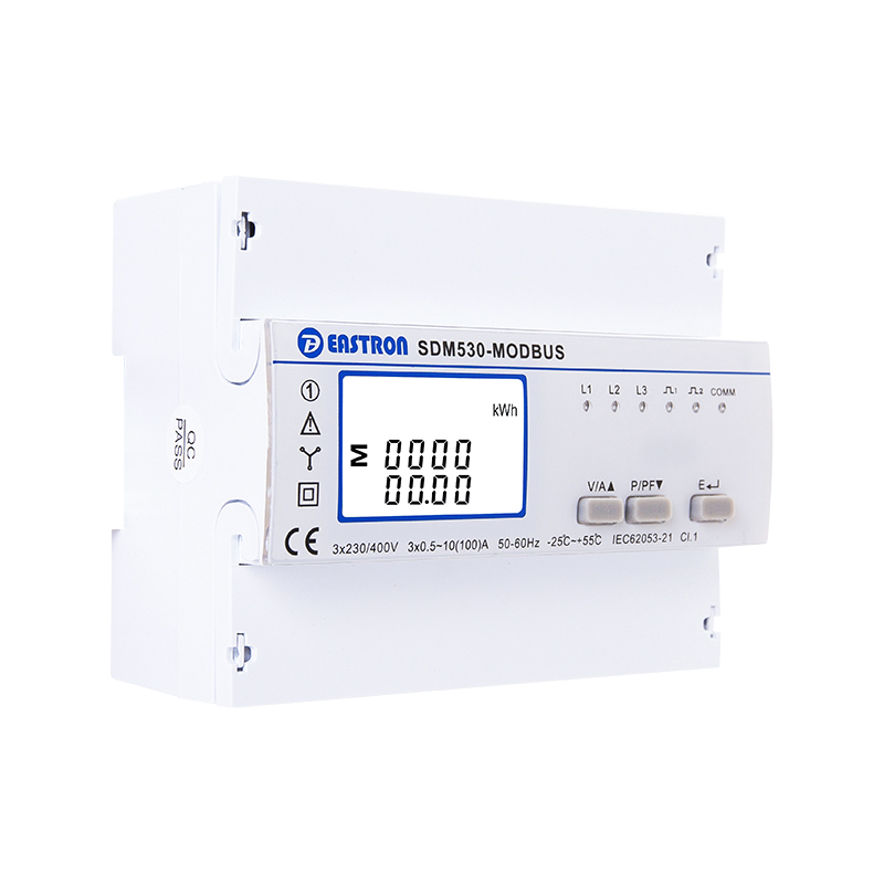 Contador de Energía Multifunción Trifásico con RS485 Modbus RTU