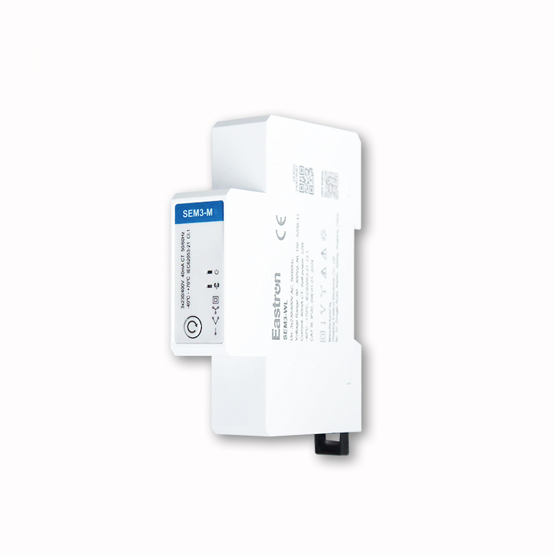 Medidor de energía multifunción Modbus RS485 trifásico tipo CT