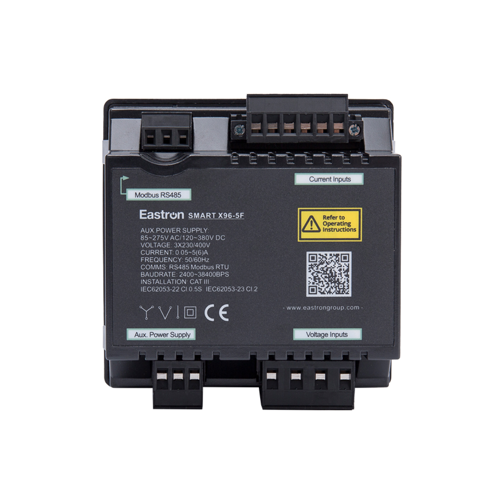 Analizador de potencia multifunción montado en panel RS485 Modbus 96X96