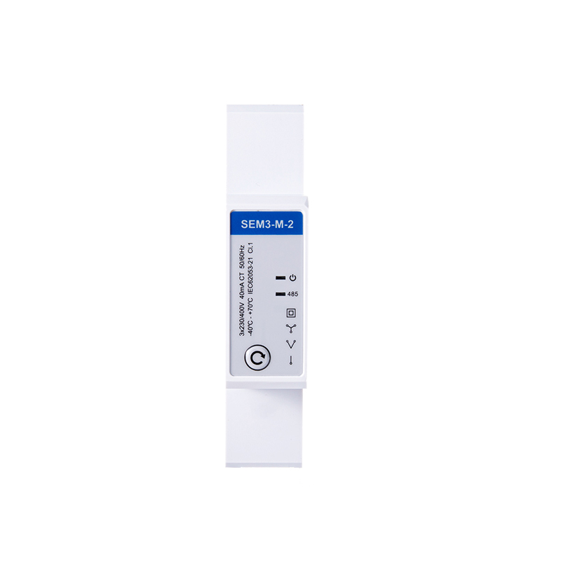 DIN Rail Tipo RS485 Modbus Medidor de energía de función MULIT TRIMIT con conexión CT