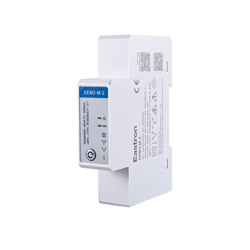 DIN Rail Tipo RS485 Modbus Medidor de energía de función MULIT TRIMIT con conexión CT