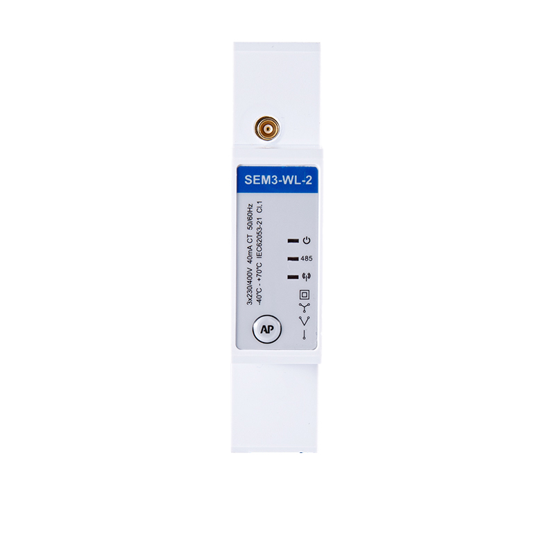 CT Tipo de triple fase DIN Rail Wifi Medidor de energía para medición fotovoltaica