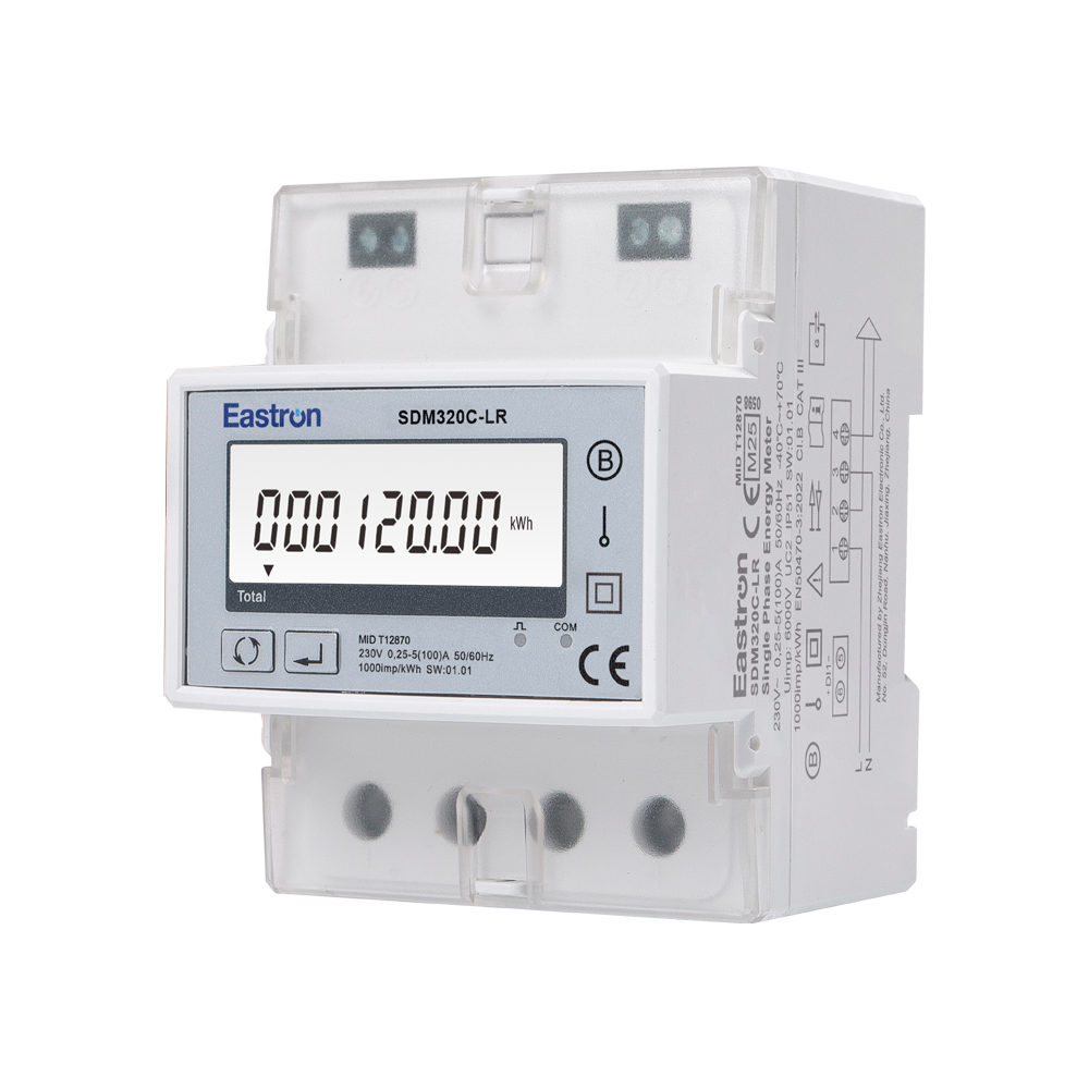 Lorawan Remote Control Medidor de energía multifunción de una sola fase para soluciones IoT